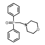 CAS 登录号：20684-76-8， 4-[(二苯基磷酰)甲基]吗啉