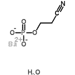 CAS#: 207121-42-4， Barium 2-Cyanoethyl Phosphate Hydrate (1:1:1)
