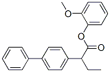 CAS#: 20723-84-6， alpha-Ethyl-4-Biphenylacetic Acid, 2-Methoxyphenyl Ester