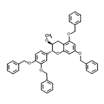 CAS#: 20728-75-0， (2R,3S)-5,7-Bis(Benzyloxy)-2-[3,4-Bis(Benzyloxy)Phenyl]-3-Methoxychromane