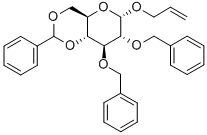 CAS#: 20746-71-8， 2-Propen-1-Yl 2,3-Bis-O-(Phenylmethyl)-4,6-O-(Phenylmethylene)-alpha-D-Galactopyranoside