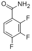 structure of CAS# 207919-09-3, 2,3,4-Trifluorobenzamide;St5408106;Zinc00156272;Jrd-0611