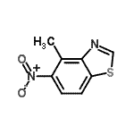 CAS#: 208458-46-2， 4-Methyl-5-Nitro-1,3-Benzothiazole
