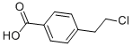 structure of CAS# 20849-78-9, 4-(2-Chloroethyl)-Benzoic Acid