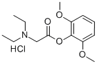 CAS 登录号：2085-85-0， [2-(2,6-二甲氧基苯氧基)-2-氧代乙基]-二乙基氯化铵