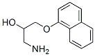 structure of CAS# 20862-11-7, N-Desisopropylpropranolol;1-Amino-3-(1-Naphthyloxy)Propan-2-Ol;1-Amino-3-Naphthalen-1-Yloxy-Propan-2-Ol;Bbv-024746