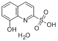 structure of CAS# 20946-17-2, 8-Hydroxy-2-Quinolinesulfonic Acid;8-HYDROXYQUINOLINE-2-SULFONIC ACID MONOHYDRATE;8-Hydroxy-2-Quinolinesulfonic Acid Monohydrate;8-Hydroxyquinoline-2-Sulfonicacid
