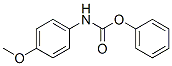 structure of CAS# 20950-96-3, Phenyl N-(4-Methoxyphenyl)Carbamate;N-(4-Methoxyphenyl)Carbamic Acid Phenyl Ester;Idi1_011951;Maybridge3_000564