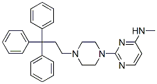 CAS#: 20980-16-9， 4-(Methylamino)-2-[4-(3,3,3-Triphenylpropyl)-1-Piperazinyl]Pyrimidine