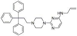 CAS#: 20980-18-1， 4-(Allylamino)-2-[4-(3,3,3-Triphenylpropyl)-1-Piperazinyl]Pyrimidine