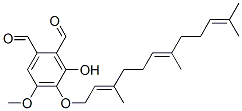 CAS#: 2102-72-9， 3-Hydroxy-5-Methoxy-4-[(2E,6E)-3,7,11-Trimethyldodeca-2,6,10-Trienoxy]Phthalaldehyde