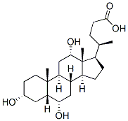 CAS#: 21066-18-2， (3a,5b,6a,12a)-3,6,12-Trihydroxy-Cholan-24-Oic Acid
