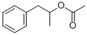 structure of CAS# 2114-33-2, 1-Phenylpropan-2-Yl Acetate;(1-Methyl-2-Phenyl-Ethyl) Acetate;Acetic Acid (1-Methyl-2-Phenylethyl) Ester;Acetic Acid (1-Methyl-2-Phenyl-Ethyl) Ester