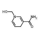 CAS#: 211875-65-9， 1-(Hydroxymethyl)-1,4-Dihydro-3-Pyridinecarboxamide
