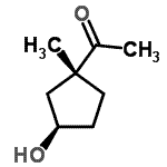 CAS#: 211875-85-3， 1-[(1R,3R)-3-Hydroxy-1-Methylcyclopentyl]Ethanone