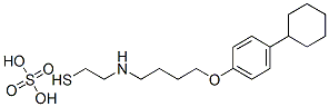 CAS#: 21220-77-9， 2-[4-(4-Cyclohexylphenoxy)Butyl]Aminoethanethiol Sulfate