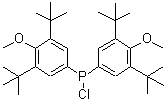 structure of CAS# 212713-08-1, Bis[4-Methoxy-3,5-Bis(2-Methyl-2-Propanyl)Phenyl]Phosphinous Chloride;BIS(3,5-DI-TERT-BUTYL-4-METHOXYPHENYL)CHLOROPHOSPHINE
