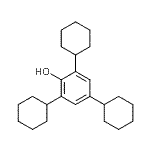 CAS#: 2130-62-3， 2,4,6-Tricyclohexylphenol