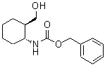 structure of CAS# 213672-68-5, Benzyl [(1R,2R)-2-(Hydroxymethyl)Cyclohexyl]Carbamate;(2-Hydroxymethyl-cyclohexyl)-;(2-Hydroxymethyl-cyclohexyl)carbamic acid benzyl ester;Benzyl trans-(2-hydroxymethyl)cyclohexylcarbamate