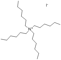 structure of CAS# 2138-24-1, N,N,N-Trihexyl-1-Hexanaminium Iodide (1:1);Tetrahexylammonium Iodide;Nsc56442;1-Hexanaminium, N,N,N-Trihexyl-, Iodide