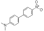 结构式 CAS# 2143-87-5, N,N-二甲基-4-(4-硝基苯基)苯胺