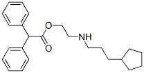 CAS#: 21446-96-8， Diphenylacetic Acid 2-[(3-Cyclopentylpropyl)Amino]Ethyl Ester