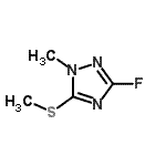 CAS#: 214540-57-5， 3-Fluoro-1-Methyl-5-(Methylsulfanyl)-1H-1,2,4-Triazole