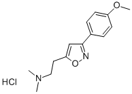 CAS#: 2148-77-8， 2-[3-(4-Methoxyphenyl)-1,2-Oxazol-5-Yl]Ethyl-Dimethylazanium Chloride