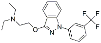 CAS#: 21487-13-8， 3-[2-(Diethylamino)Ethoxy]-1-[3-(Trifluoromethyl)Phenyl]-1H-Indazole