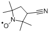 structure of CAS# 2154-70-3, 3-Cyano-2,2,5,5-Tetramethyl-1-Pyrrolidinyl-N-Oxyl;3-Cyano-Proxyl;257494_Aldrich;3-Cyano-2,2,5,5-Tetramethyl-1-Pyrrolidinyloxy, Free Radical