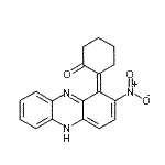 CAS#: 21589-32-2， (2Z)-2-(2-Nitro-1(5H)-Phenazinylidene)Cyclohexanone
