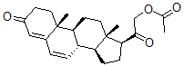 CAS#: 21589-90-2， 6-Dehydrodeoxycorticosterone Acetate
