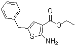 structure of CAS# 216686-60-1, Ethyl 2-Amino-5-Benzyl-3-Thiophenecarboxylate;3-THIOPHE<wbr>NECARBOXY<wbr>LICACID, <wbr>2-AMINO-5<wbr>-(PHENYLM<wbr>ETHYL)-, <wbr>ETHYL EST<wbr>ER;Ethyl2-amino-5-benzylthiophene-3-carboxylate;MFCD01993630