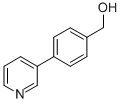 structure of CAS# 217189-04-3, (4-Pyridin-3-Ylphenyl)Methanol;[4-(3-Pyridyl)Phenyl]Methanol;Cc 40009;Zinc01437371