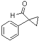 结构式 CAS# 21744-88-7, 1-苯基环丙烷-1-甲醛