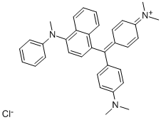 CAS#: 2185-87-7， [4-[Bis(4-Dimethylaminophenyl)Methylidene]Naphthalen-1-Ylidene]-Methyl-Phenylazanium Chloride