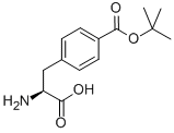 structure of CAS# 218962-77-7, 4-[(1,1-Dimethylethoxy)Carbonyl]-L-Phenylalanine