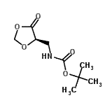 CAS#: 219325-41-4， 2-Methyl-2-Propanyl {[(4R)-5-Oxo-1,3-Dioxolan-4-Yl]Methyl}Carbamate