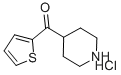 结构式 CAS# 219540-76-8, 哌啶-4-基(噻吩-2-基)甲酮盐酸盐