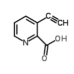 CAS#: 219623-05-9， 3-Ethynyl-2-Pyridinecarboxylic Acid
