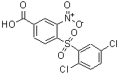 CAS#: 219930-11-7， 4-[(2,5-Dichlorophenyl)Sulfonyl]-3-Nitrobenzoic Acid