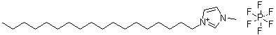 CAS 登录号：219947-96-3， 1-甲基-3-十八烷基-1H-咪唑-3-鎓六氟磷酸盐