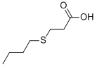 structure of CAS# 22002-73-9, 3-(Butylthio)Propionic Acid;3-(Butylthio)Propanoic Acid;3-(Butylthio)Propionic Acid;Nsc8524