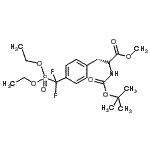 CAS#: 220115-72-0， Methyl 4-[(Diethoxyphosphoryl)(Difluoro)Methyl]-N-{[(2-Methyl-2-Propanyl)Oxy]Carbonyl}-L-Phenylalaninate