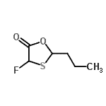 CAS#: 220118-88-7， 4-Fluoro-2-Propyl-1,3-Oxathiolan-5-One