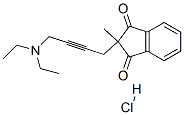 CAS#: 22019-31-4， 2-(4-Diethylaminobut-2-Ynyl)-2-Methyl-Indene-1,3-Dione Hydrochloride