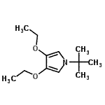 CAS#: 220280-01-3， 3,4-Diethoxy-1-(2-Methyl-2-Propanyl)-1H-Pyrrole