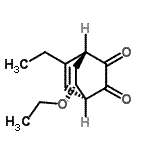 CAS#: 220304-93-8， (1R,4R,7R)-7-Ethoxy-5-Ethylbicyclo[2.2.2]Oct-5-Ene-2,3-Dione