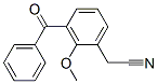 CAS#: 22071-33-6， (3-Benzoyl-2-Methoxyphenyl)Acetonitrile