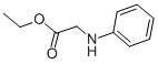 structure of CAS# 2216-92-4, N-Phenyl-Glycine Ethyl Ester;2-(Phenylamino)Acetic Acid Ethyl Ester;Ethyl 2-(Phenylamino)Ethanoate;Ethyl Phenylglycinate